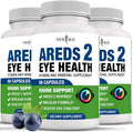 NEW AGE AREDS 2 Eye Vitamins - Lutein & Zeaxanthin Vision Support