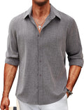 COOFANDY Men's Casual Button Down Shirt for Stylish Comfort