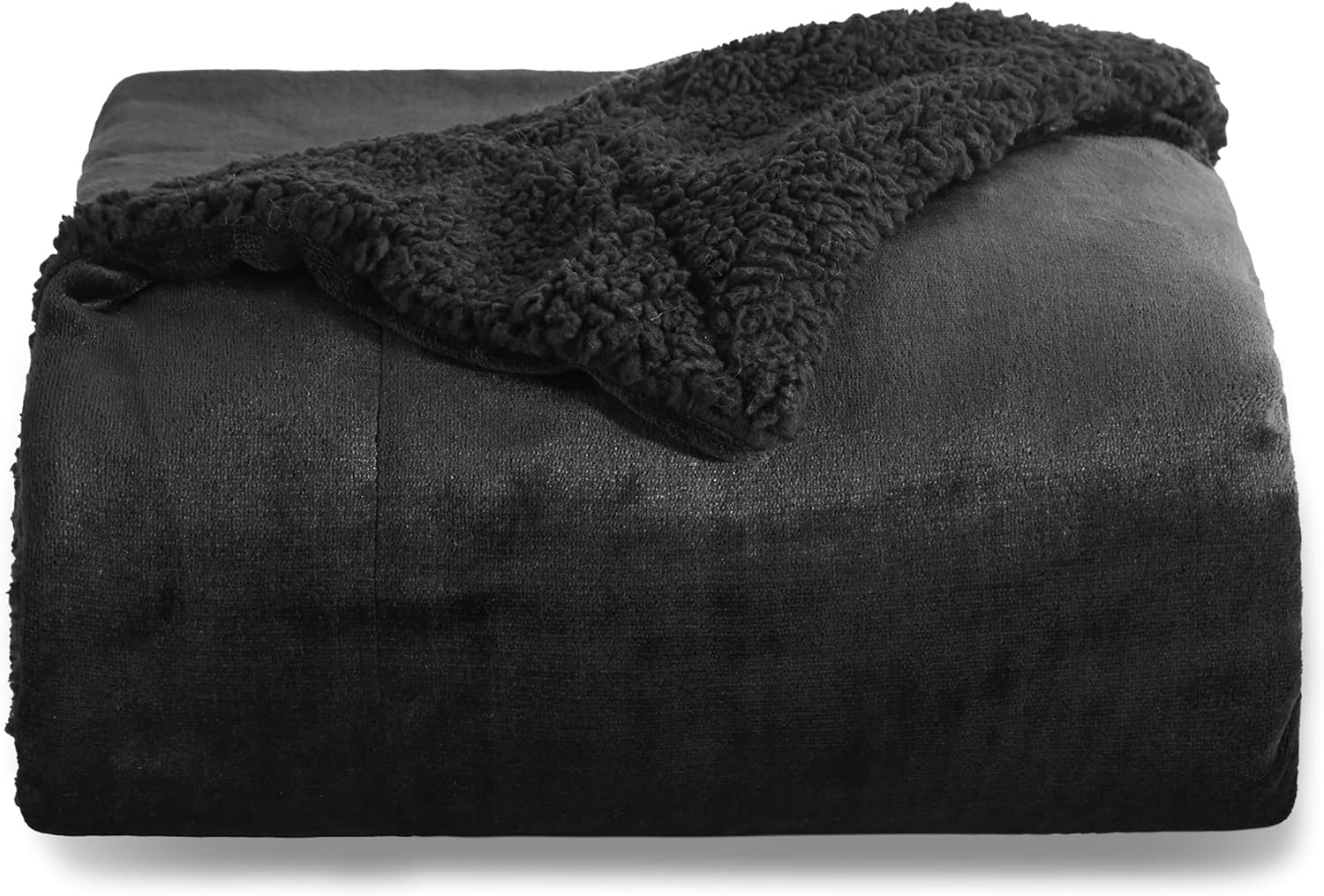 Bedsure GentleSoft Sherpa Fleece Throw Blanket for Cozy Comfort