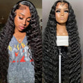 Loose Wave Lace Front Wig Human Hair 200% Density - Natural Look