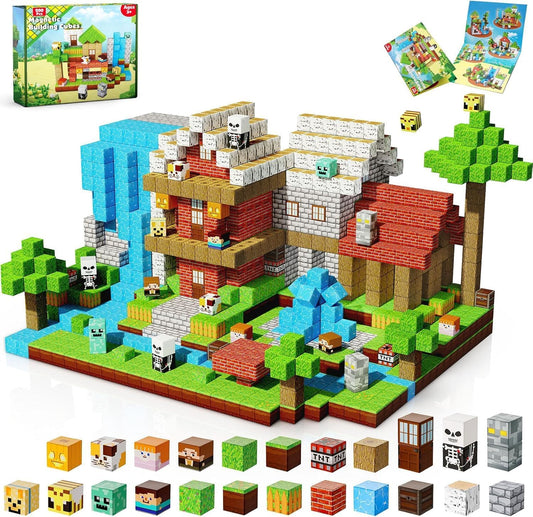 200PCS Magnetic Blocks for Kids - Creative Building Fun