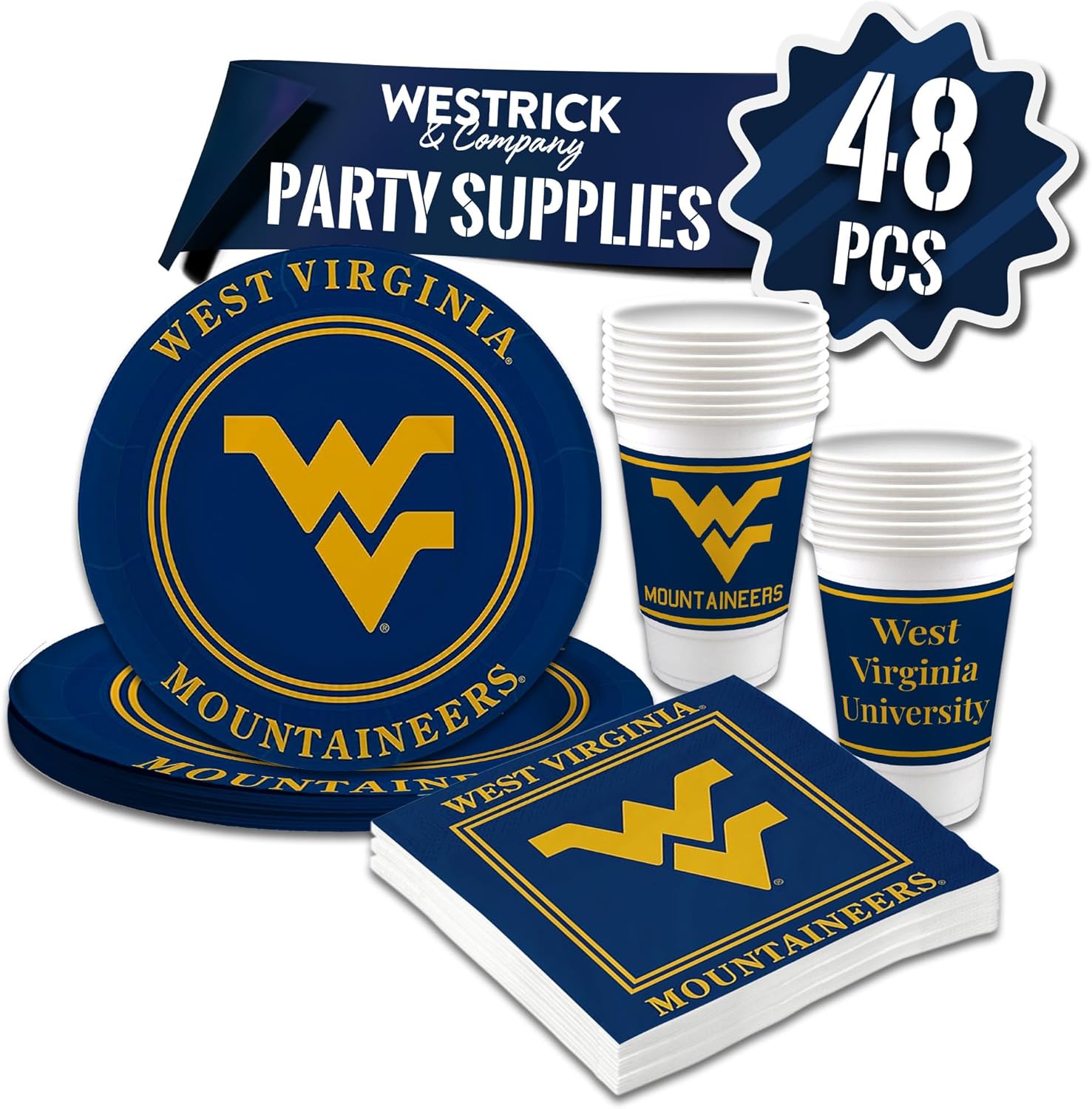 West Virginia Mountaineers Party Supplies for Ultimate Celebrations
