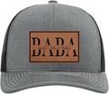 Fathers Day Hats Customized with Kids Names - Personalized Trucker Hat