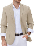 COOFANDY Men's Casual Blazer Two Button Sport Coat - Lightweight Mens