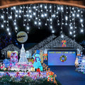 Heceltt White Christmas Lights Outdoor for Festive Decor
