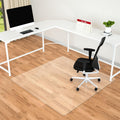 Extra Large Office Chair Mat for Hardwood Floor 48in x 48in - Clear