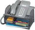 Onyx Phone and Utility Tray with Drawer - Compact Desk Organizer