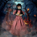 Scary Halloween Decorations Outdoor Realistic Hanging Swinging Girl