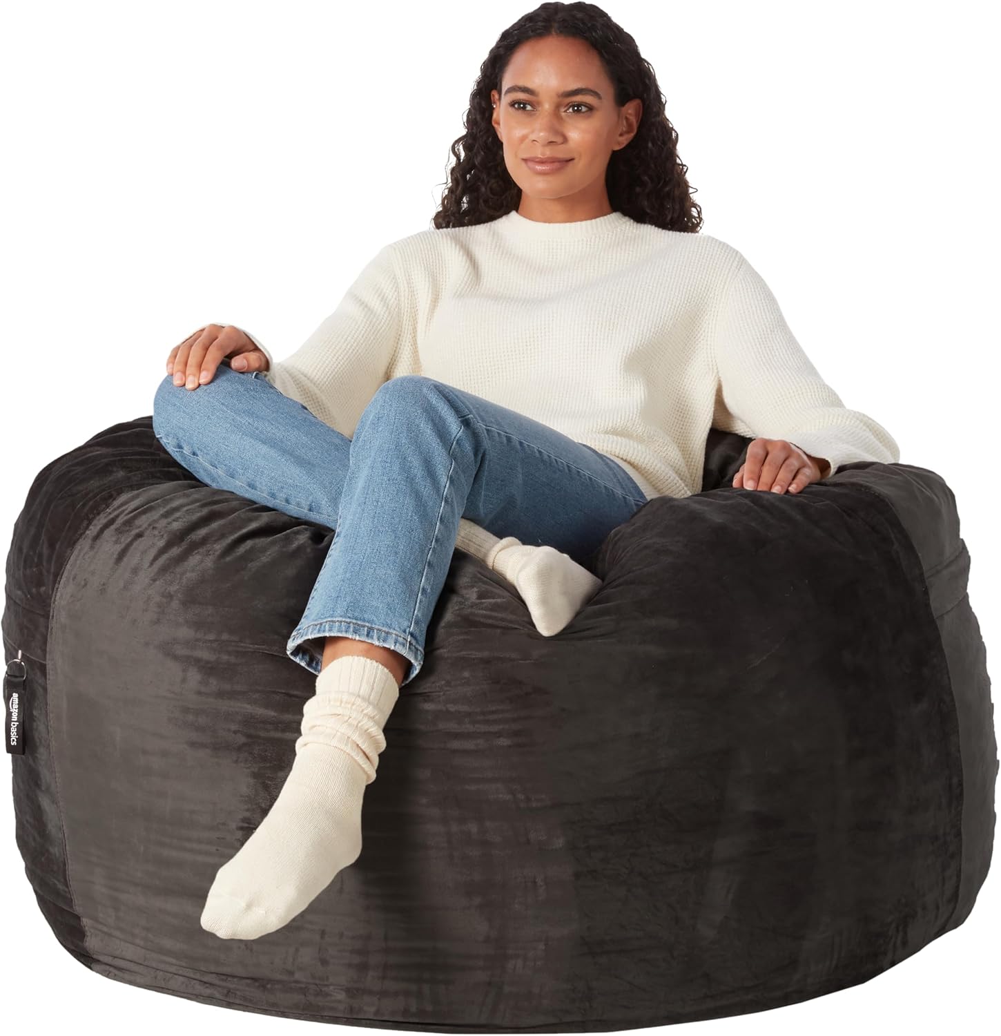 Extra Large Bean Bag Chair Lounger with Memory Foam Comfort