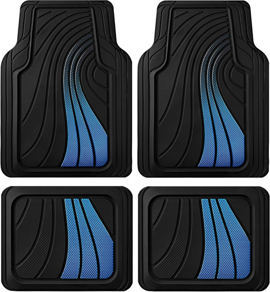 Road Comforts Car Floor Mats Full Set for All-Weather Protection