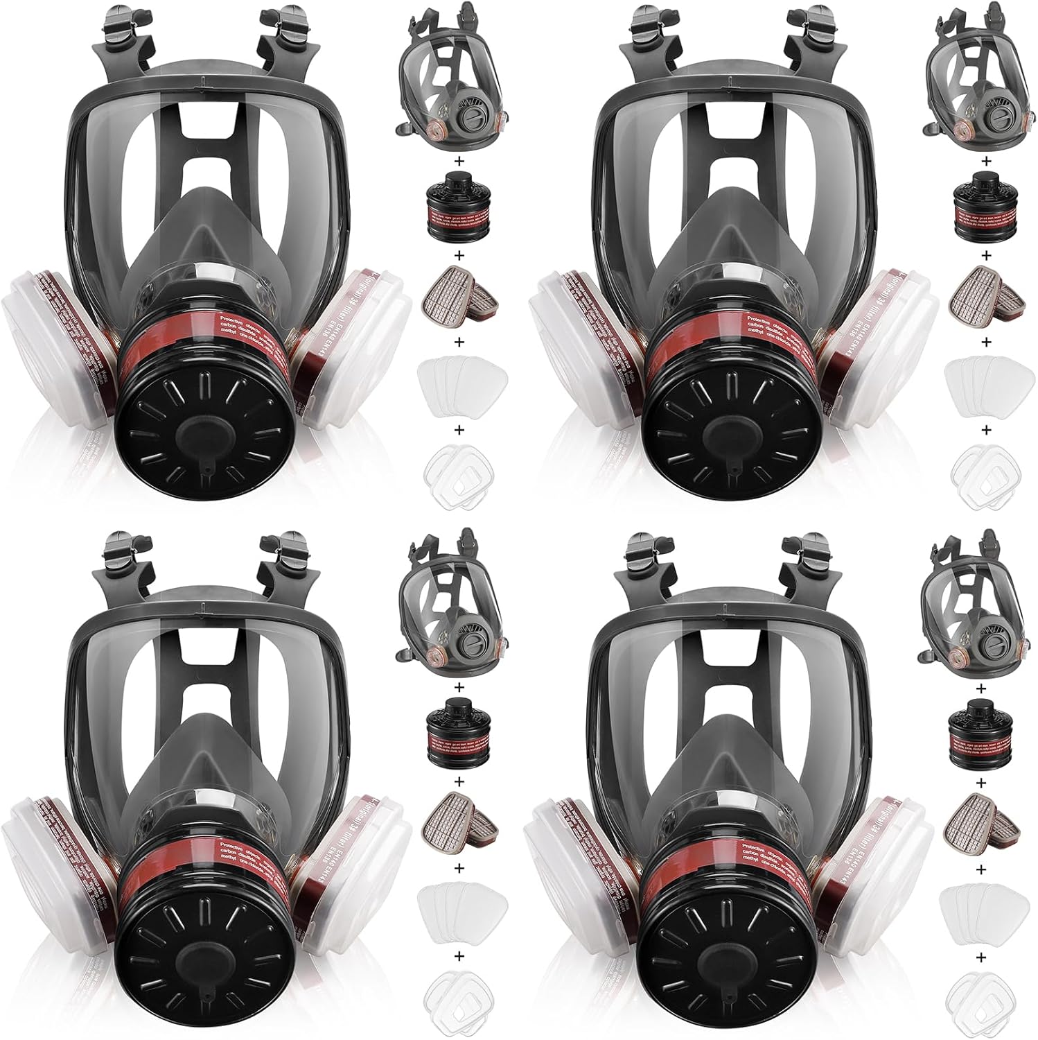 Gas Masks Survival Nuclear and Chemical - Full Face Respirator