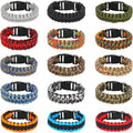 Survival Gear: Camo Paracord Bracelets - 15Packs