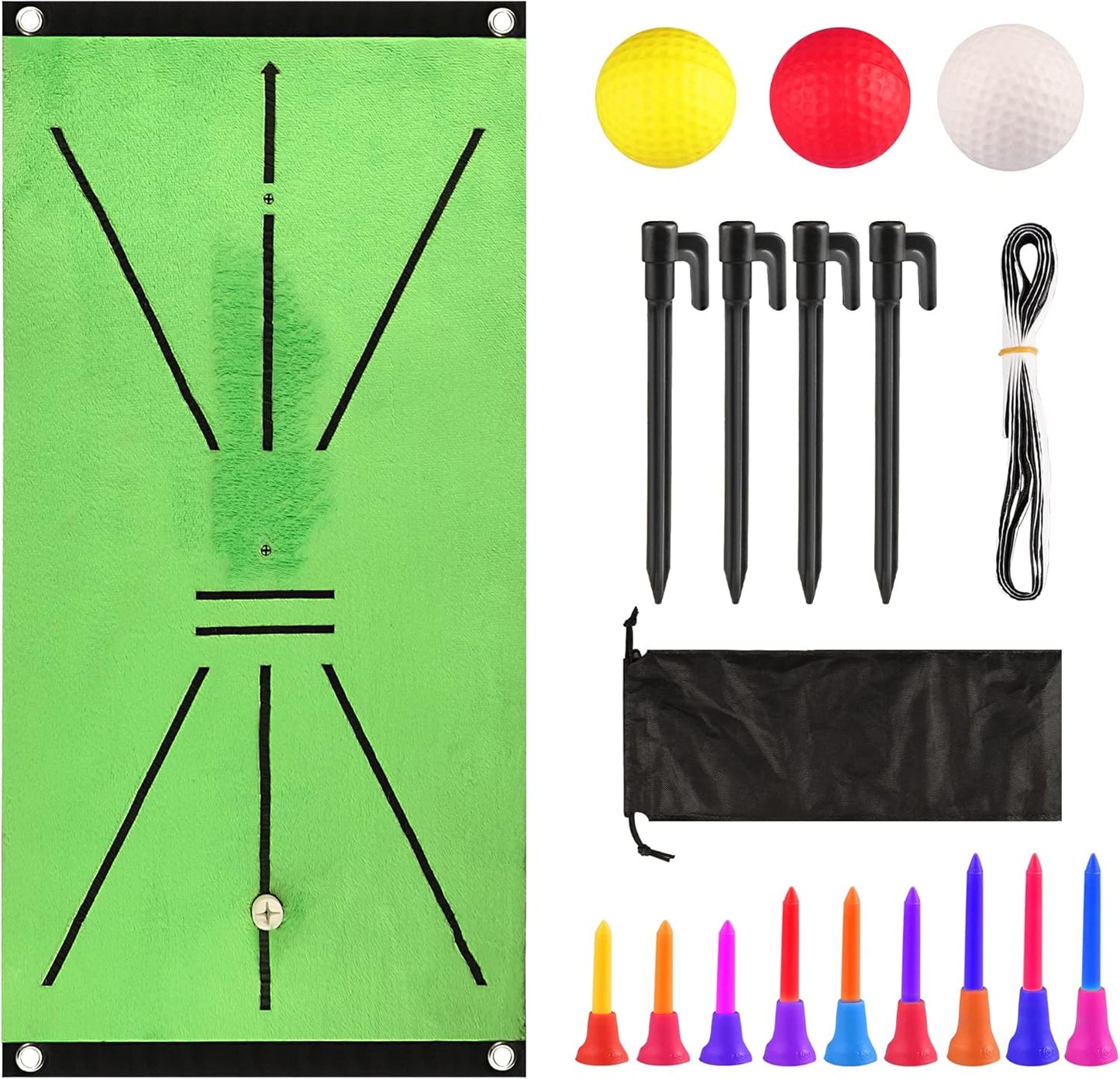 Premium Golf Mat with Feedback System - Ultimate Training Aid