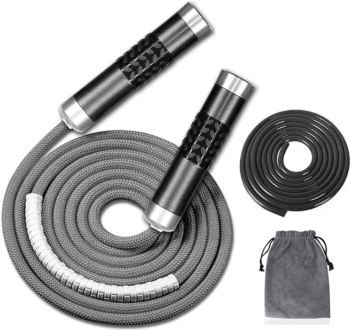 Redify 1LB Weighted Jump Rope for Rapid Fitness
