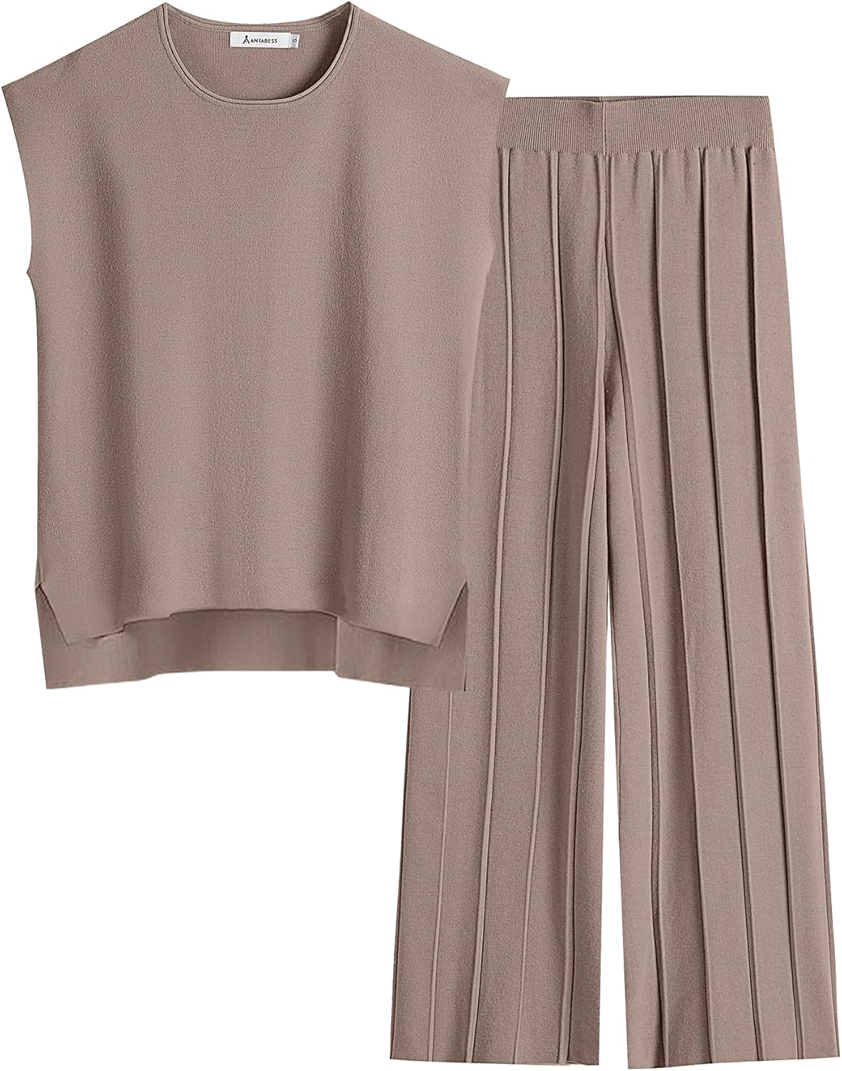 Stylish ANRABESS Women 2 Piece Lounge Set for Casual Wear