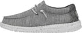 HEYDUDE Womens Wendy Canvas Slip-On Loafers - Lightweight Travel