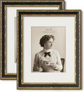 Vintage 16x20 Picture Frame Ornate Antique Gold - 2 Pack