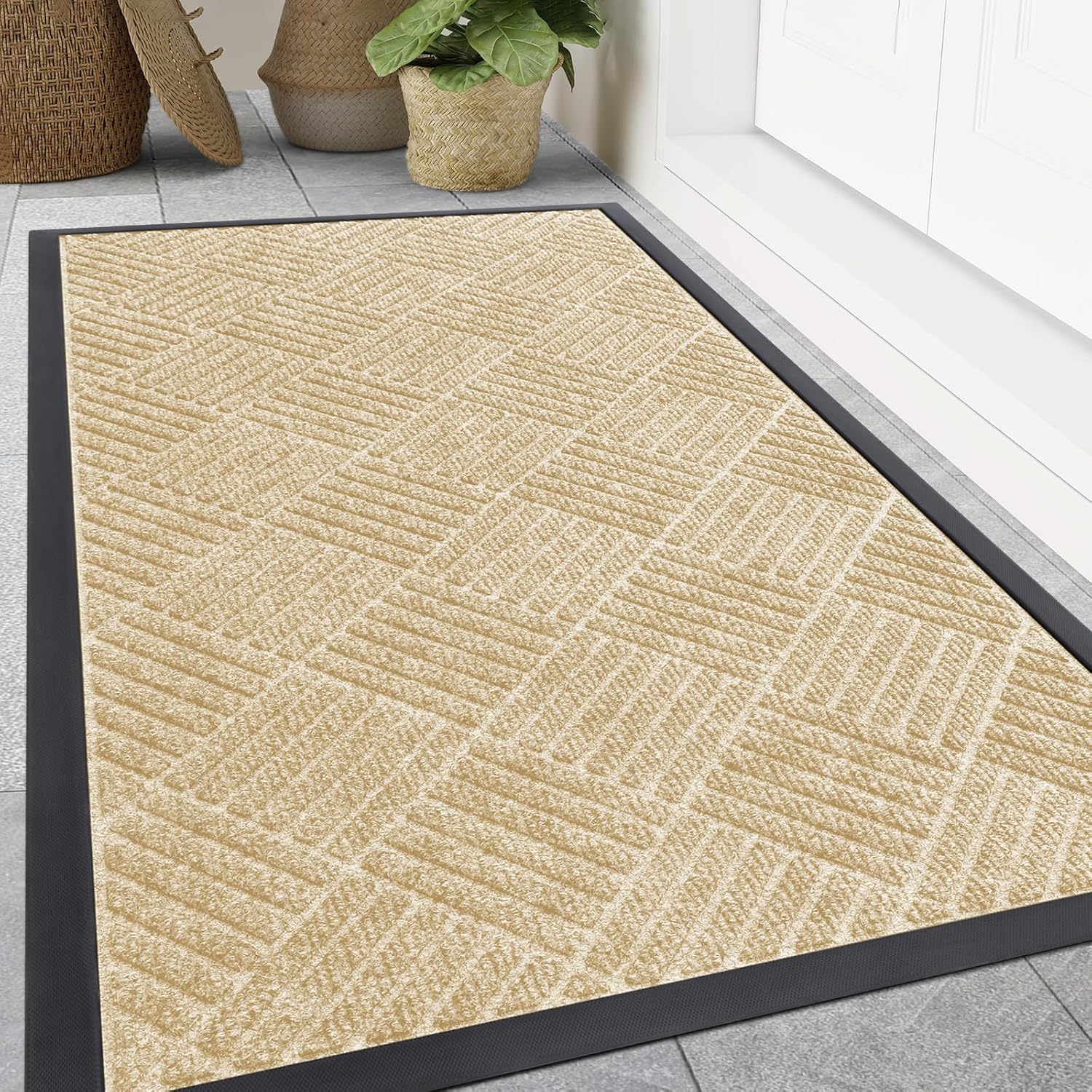 Smiry Heavy Duty Outdoor Indoor Natural Rubber Doormat Review