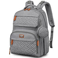 BabbleRoo Diaper Bag Backpack - Organized Travel Changing Bag