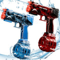 2P Electric Water Pistol with 400 Ammos - High Power Waterproof Toy