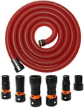 10FT Shop Vac Hose 1-1/4 in Dust Collection Kit - Universal Fit