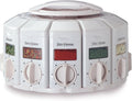 KitchenArt Spice Rack Select-A-Spice Auto-Measure Carousel - 12 Jars