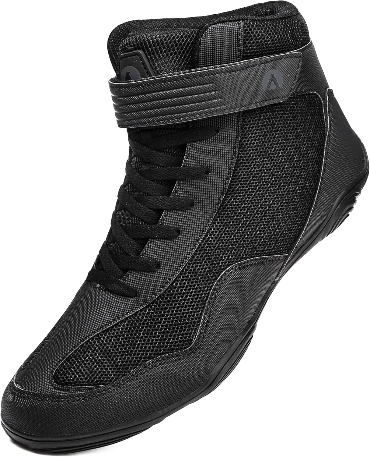 DimaiGlobal Men's Zero Drop High Top Wrestling Shoes