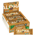 ALOHA Organic Chocolate Espresso Plant Based Protein Bars - Energizing