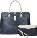 Tie Dye Handmade 15.6in Laptop Vegan Leather Briefcase Tote for Women