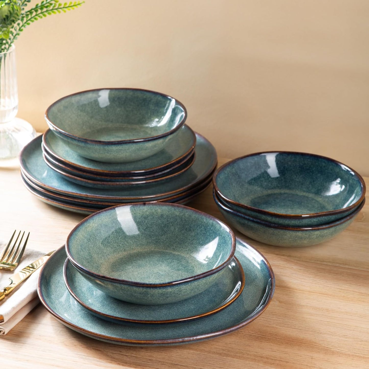 AmorArc Ceramic Dinnerware Sets for Stylish Dining Experience