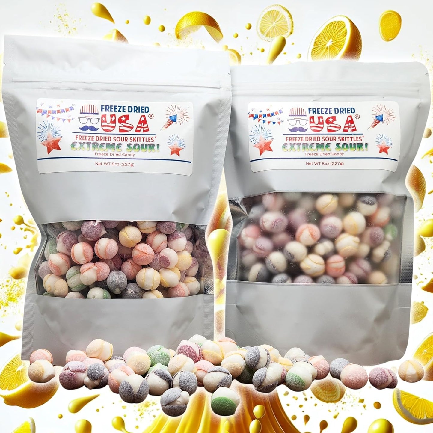 Intense Sour Crunchiness - 2-Pack Cosmic Candy