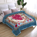 JYK Korean Mink Fleece Flannel Blanket for Cozy Comfort