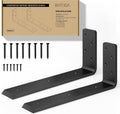 14 in Countertop Support Steel Brackets - Heavy Duty Floating Shelf