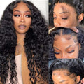13x6 Deep Wave Lace Front Wig Human Hair - Natural Deep Curls