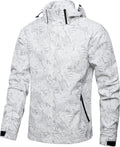 Men's Lightweight Waterproof Rain Jacket - Packable Outdoor Shell