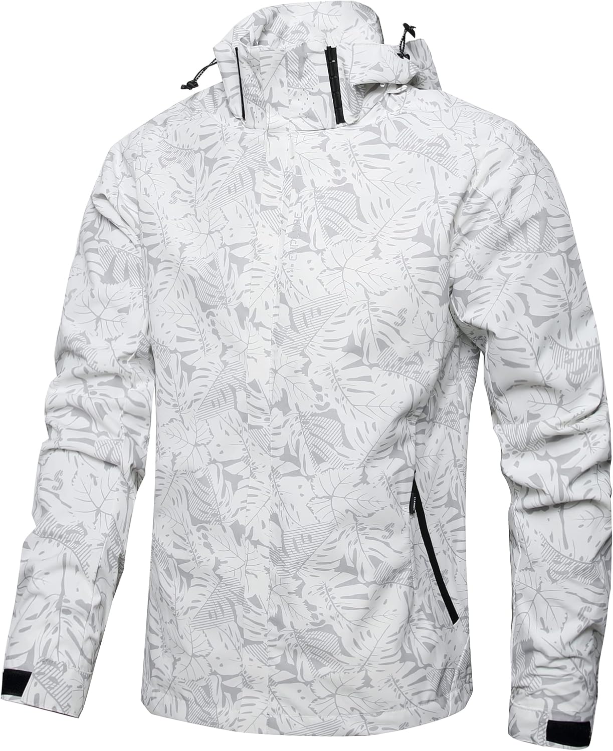 Men's Lightweight Waterproof Rain Jacket for Outdoor Activities