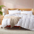 Full Duvet Cover Set with Comforter Insert - Soft 4 Piece Bundle