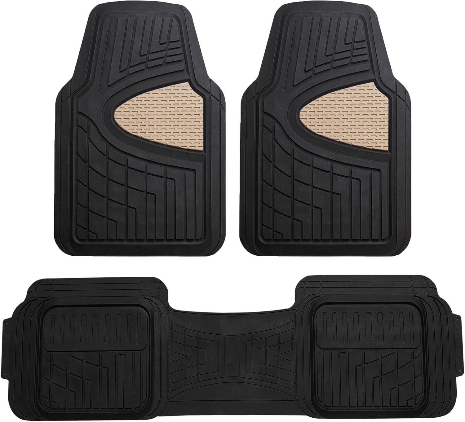 Universal Fit Heavy-Duty Rubber Car Floor Mats for All Vehicles