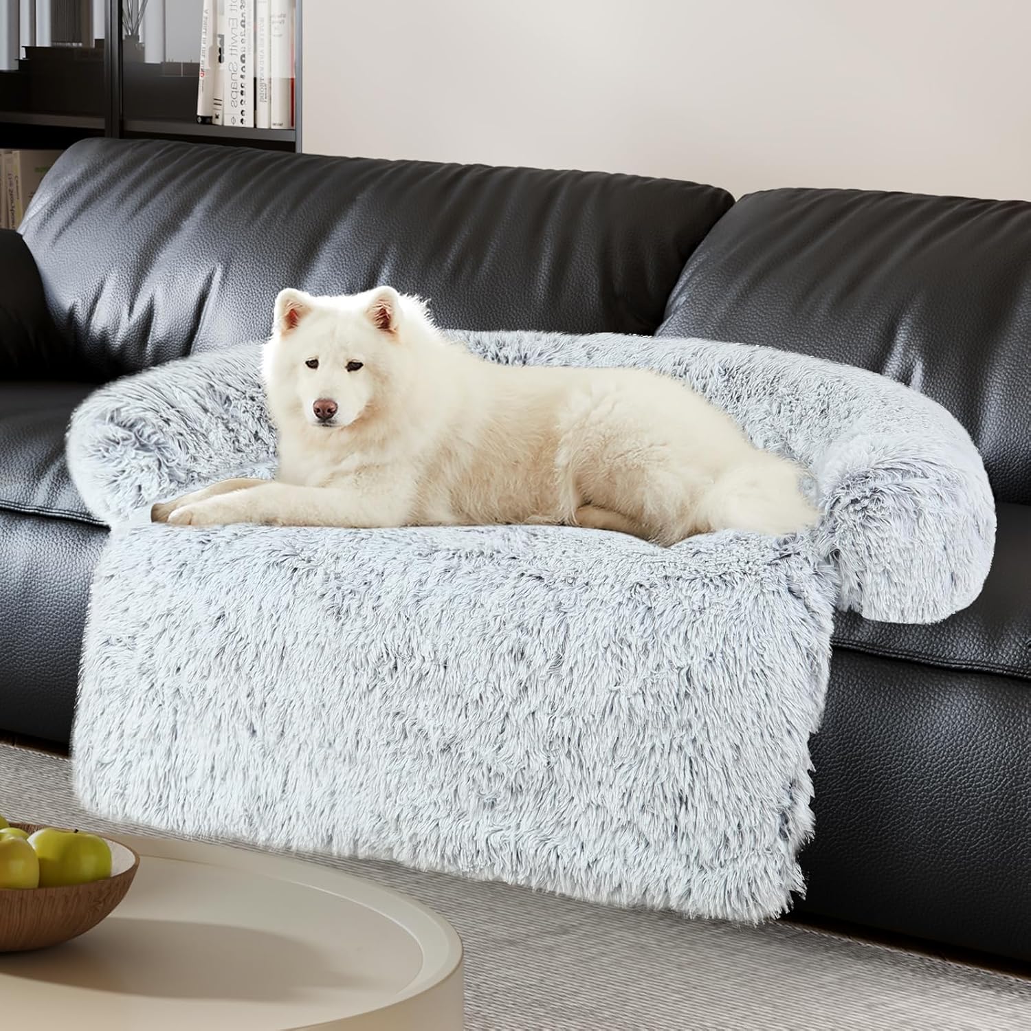 Luxurious Dog Couch Bed Protector with Memory Foam Comfort