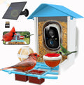 Smart Solar Bird Feeder: AI Identify Birds, Live HD Video, 64GB Storage