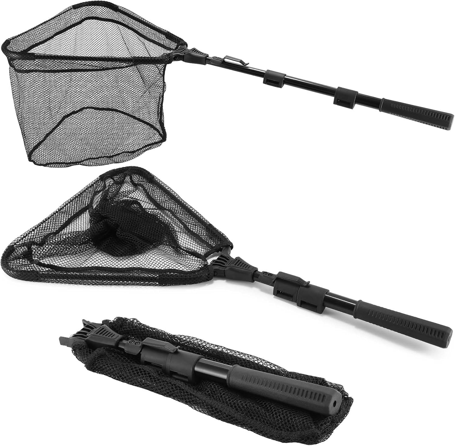 Folding Telescopic Fishing Net - Easy Transport