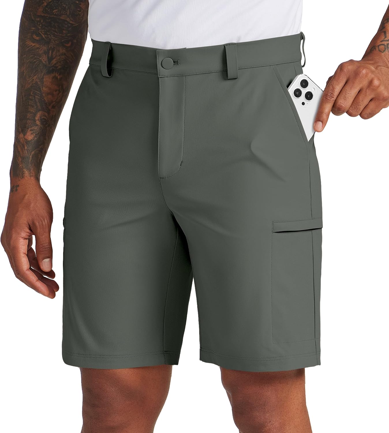 Willit Men's Golf Shorts Quick Dry Athletic Casual with Pockets