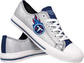 Women's Glitter Canvas Cowboys Fashion Sneakers - Size 10