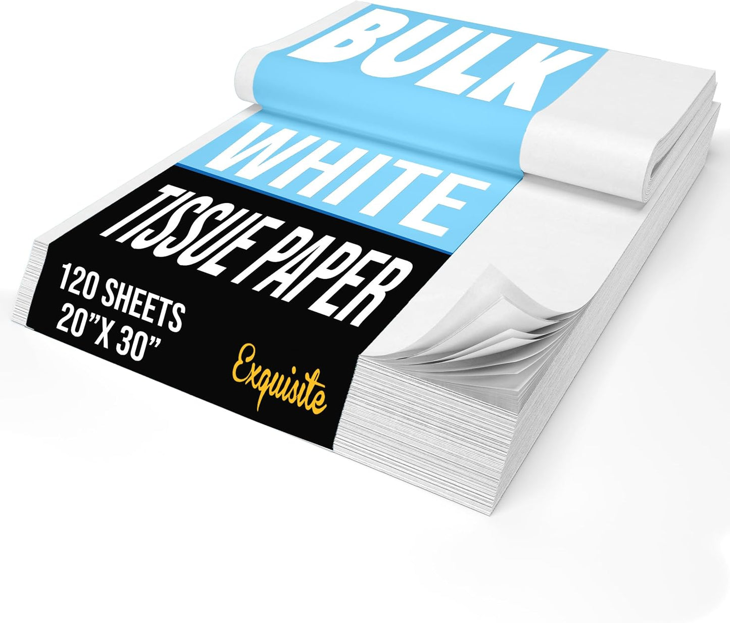 Bulk White Tissue Paper for Gift Bags and Packing Supplies