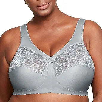 Glamorise Plus Size MagicLift Original Support Bra for Comfort