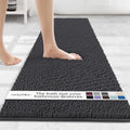 Plush Shaggy Chenille Bath Mat 71x31 in - Extra Soft, Non-Slip
