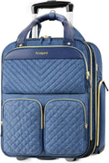 Underseat Carry On Luggage with Wheels - Airline Approved Personal