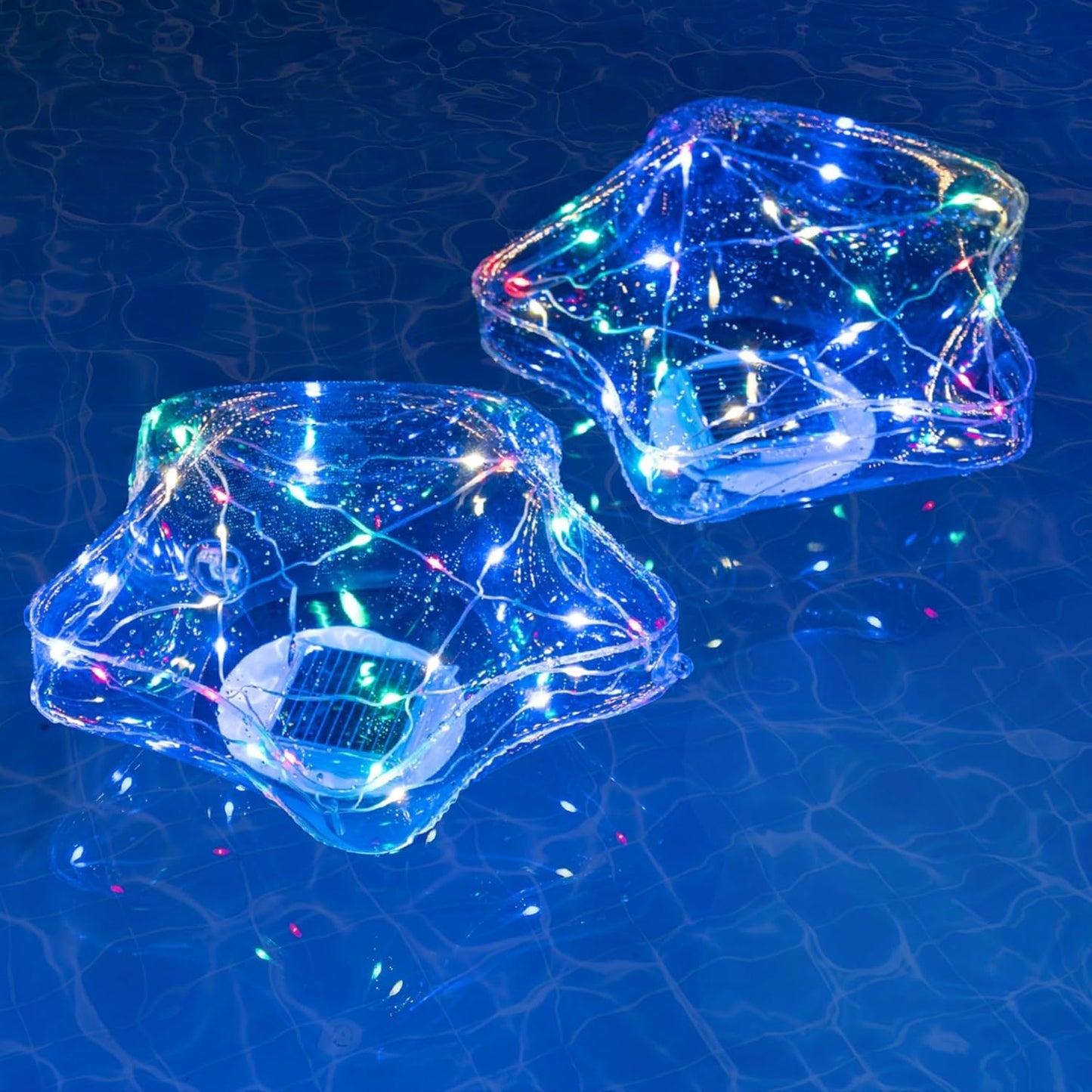 TIALLY Christmas Solar Star Lights for Magical Holiday Decor