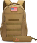 outdoor plus Camo Backpack for Boys - Tactical 40L School Pack