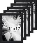 KTKDE 11x17 Picture Frame Set of 5 for Stylish Wall Display